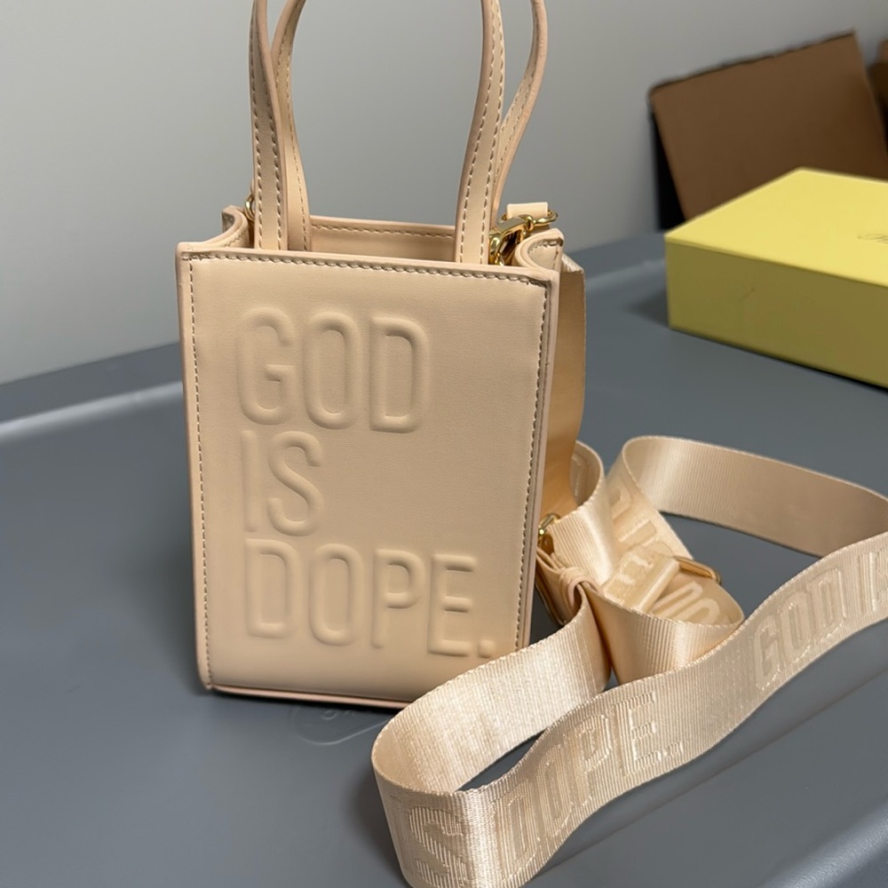 God is Dope purse